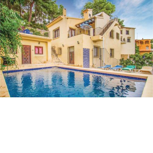 Nice home in Benissa with 3 Bedrooms, WiFi and Outdoor swimming pool