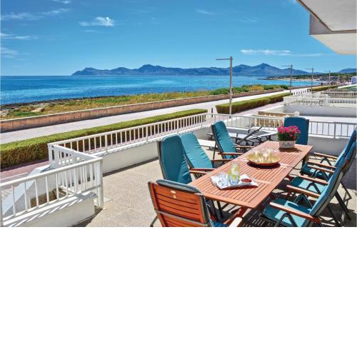 Nice home in Can Picafort with 5 Bedrooms and WiFi