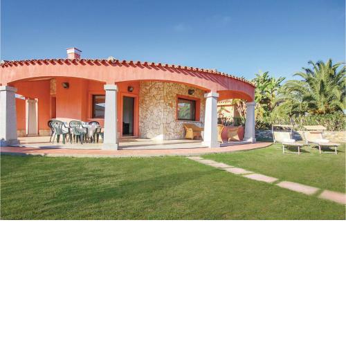 Nice home in Costa Rei -CA- with 3 Bedrooms and WiFi
