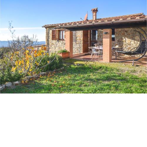 Nice home in Monterotondo Marittimo with 2 Bedrooms and WiFi