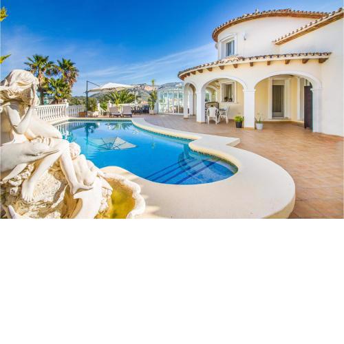 Nice Home In Muntanya De La Sella With 3 Bedrooms, Wifi And Swimming Pool