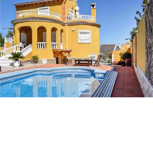 Nice home in Orihuela with 4 Bedrooms, WiFi and Private swimming pool