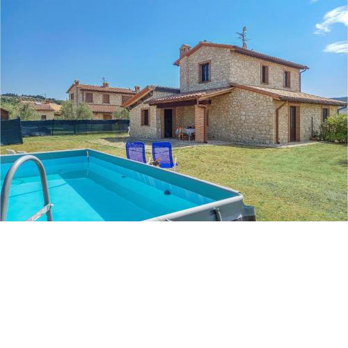 Nice home in Volterra with 3 Bedrooms, WiFi and Private swimming pool