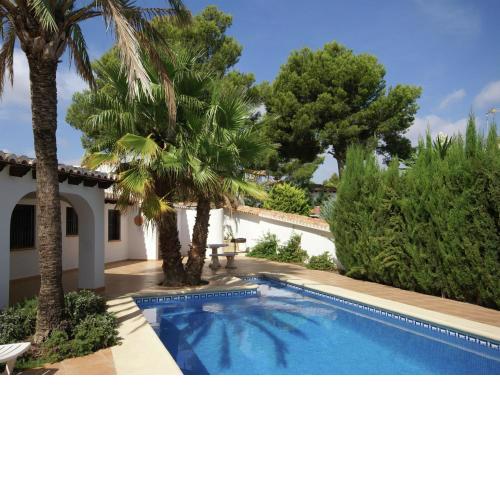 Nice villa in Moraira with private pool and lots of privacy