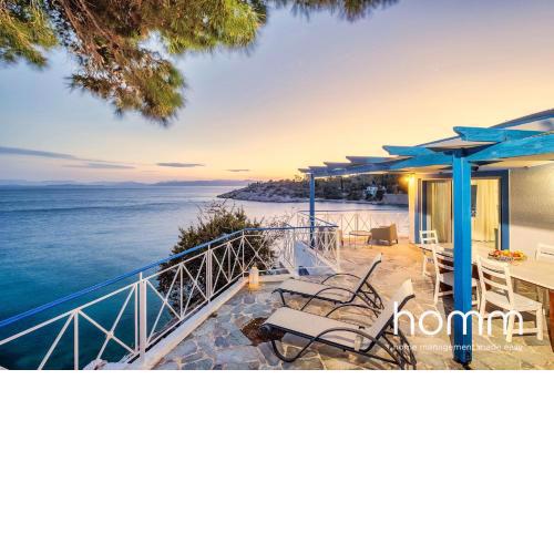 Nikolitsa homm Saronic Villa with private beach