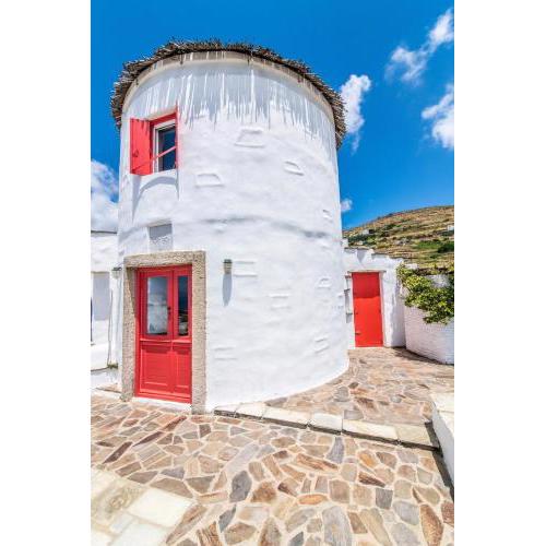 Old Windmill in Triandaros village