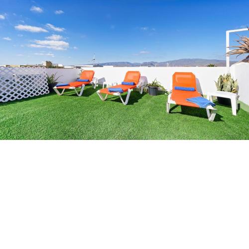 One bedroom appartement at Arinaga 500 m away from the beach with city view and wifi