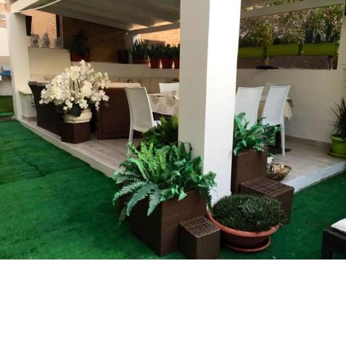 One bedroom appartement at Calasetta 650 m away from the beach with enclosed garden and wifi
