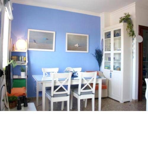 One bedroom appartement at Chipiona 200 m away from the beach with sea view furnished terrace and wifi