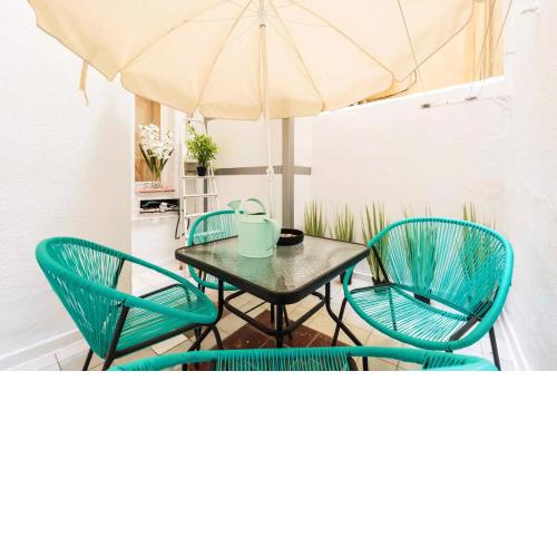 One bedroom appartement with city view and wifi at Madrid