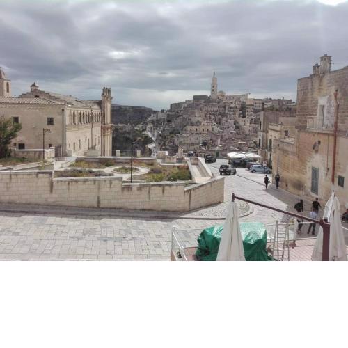 One bedroom appartement with city view and wifi at Matera