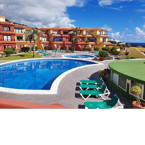 One bedroom appartement with sea view shared pool and furnished terrace at Brena Baja