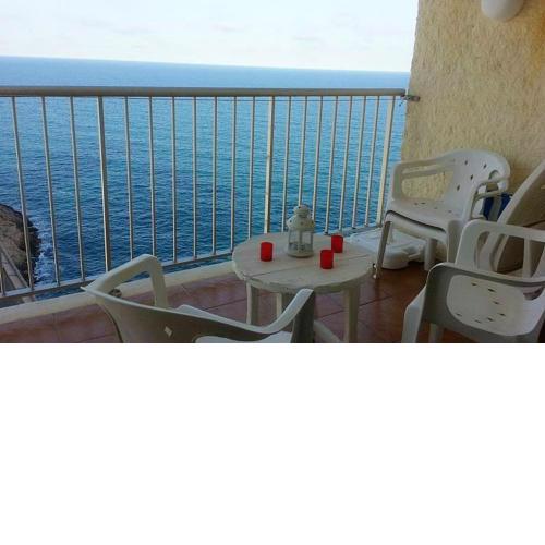 One bedroom appartement with sea view shared pool and terrace at Faro de Cullera