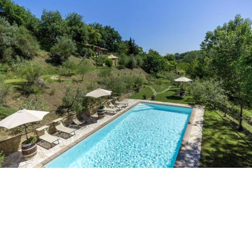 One bedroom appartement with shared pool and furnished terrace at Montepulciano