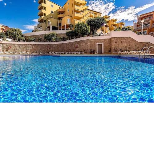 One bedroom appartement with shared pool furnished terrace and wifi at Costa Adeje