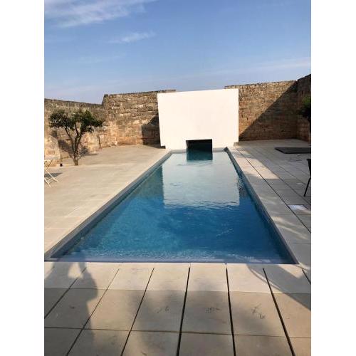 One bedroom appartement with shared pool furnished terrace and wifi at Galatone