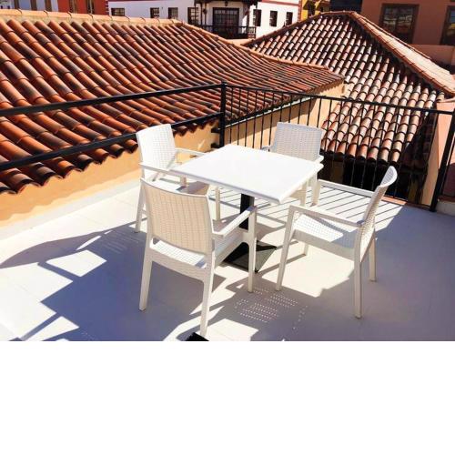 One bedroom house at Garachico 600 m away from the beach with city view furnished terrace and wifi