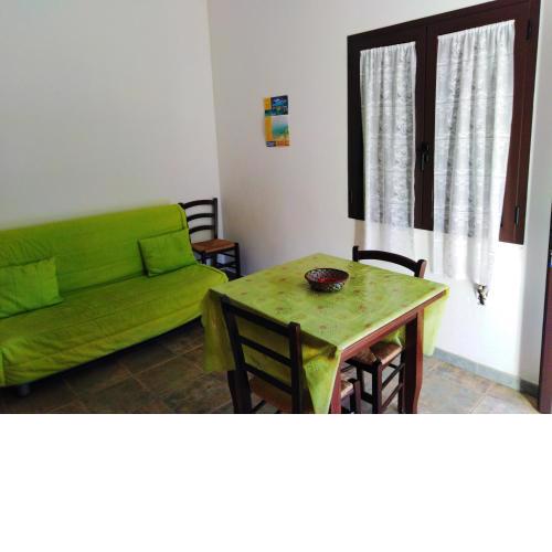 One bedroom house with furnished terrace at Elini 7 km away from the beach