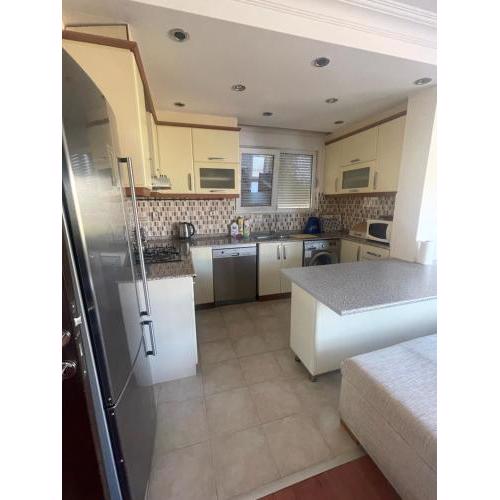 Only 5 minutes walking Konyaalti Beach 2+1 flat