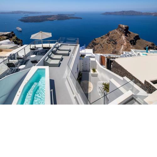 Orana Residence - Imerovigli - 3 bedrooms - Outdoor & Indoor Hot tub