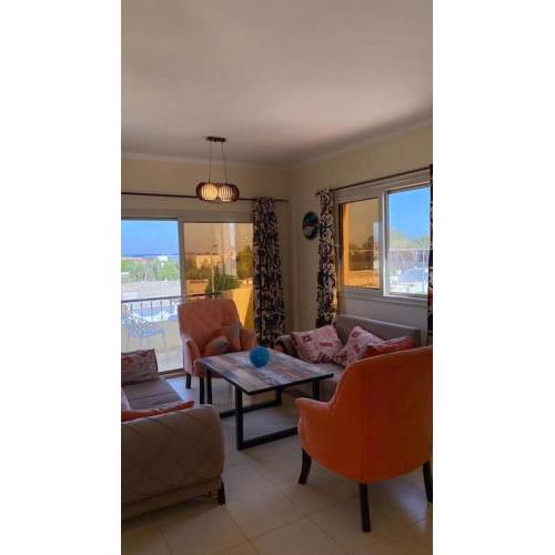 Orange chalet in the heart of the city