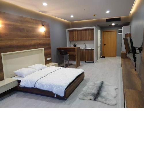 Otel olanakları sunan mobilyalı rezidans daire