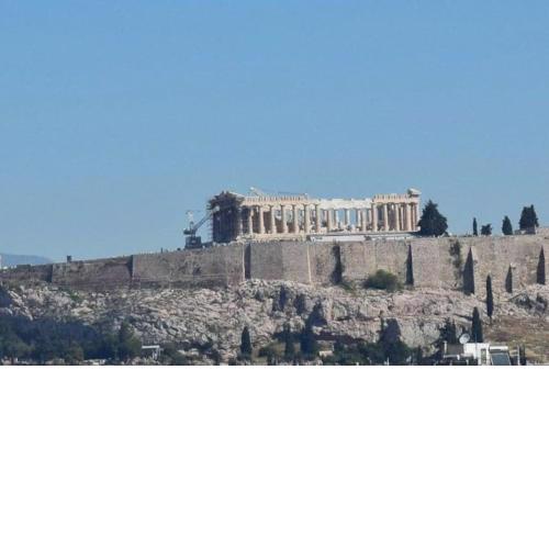 Overlooking the Acropolis