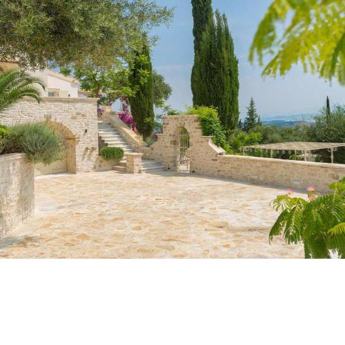 Paleopetres La Chataîgne - Private Pool - Sea Views - Corfu Town -