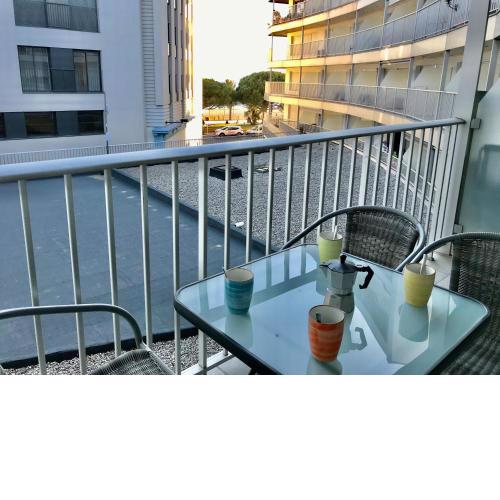 PALMERAS - Apartamento en el centro de Roses - cerca de la playa - terraza - wifi