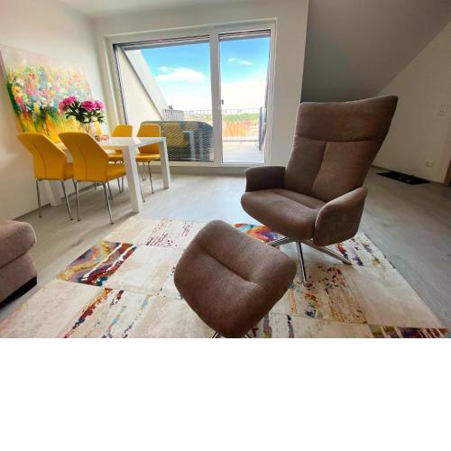 Panorama view apartment in city center