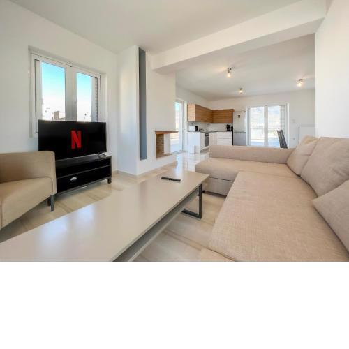 Panoramic Cityscape Maisonette in Agios Dimitrios