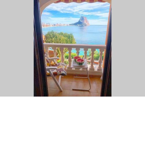 Panoramic sea and Ifach views in Calpe