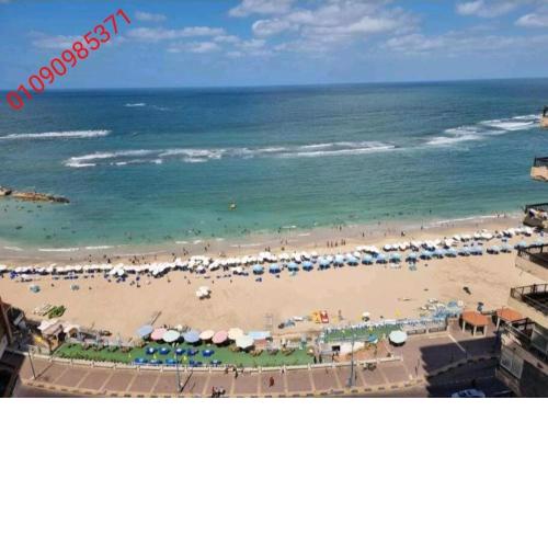 Panoramic Sea View Flat miami FAMILY ONLY شقة فندقية بانورما بشاطئ ميامي الاسكندرية صف اول مباشر علي بحر