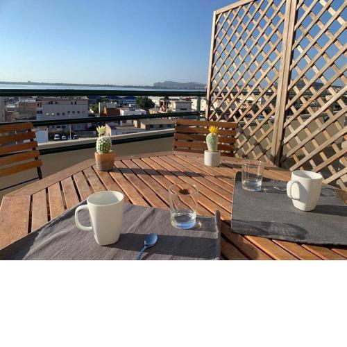 Panoramic Sport Apartment: vista golfo di Cagliari