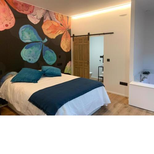 Párpados, casa con jacuzzi para dos
