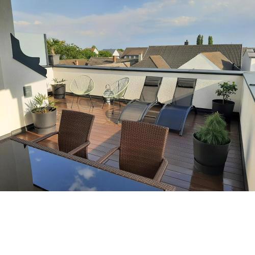 Penthouse Griemann 1 inkl Infrarotkabine und eigener Dachterrasse