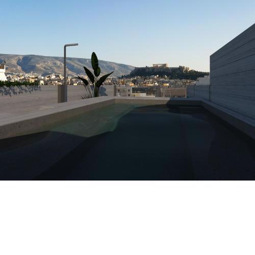 Penthouse with Private Pool & Acropolis View