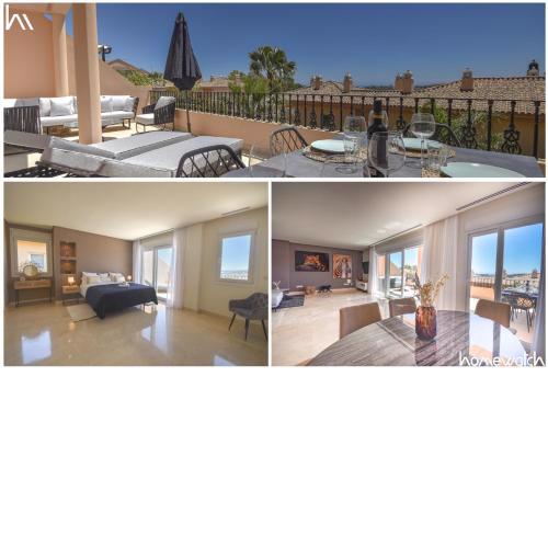 Penthouse with sea views in Nueva Andalucia