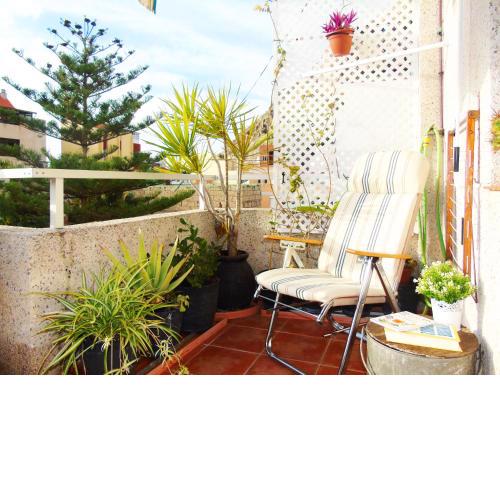 Pepita Penthouse with Terrace & WiFi, close to the Teresitas Beach