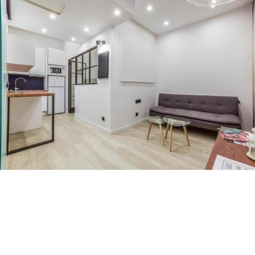 pequeño apartamento reformado en malasaña