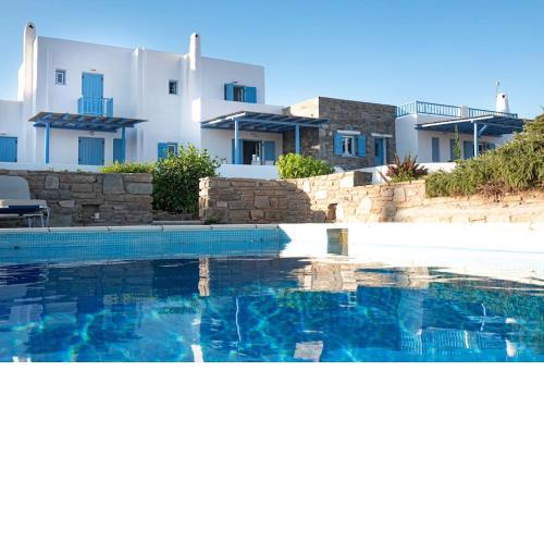 Pergola Paros Cycladic House by the Sea+Pool