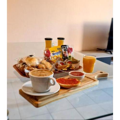 Piso céntrico - Desayuno de bienvenida