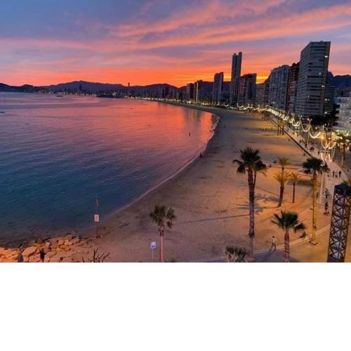 Playa de levante Benidorm