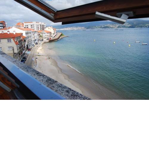 Playa de Raxó, al lado de Sanxenxo