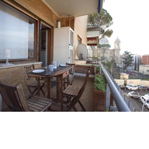 Ponte Milvio Terrace Apartment