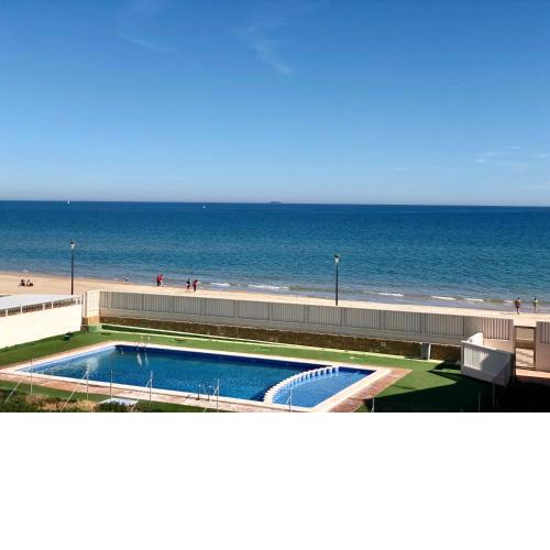 Pool and Beach View House
