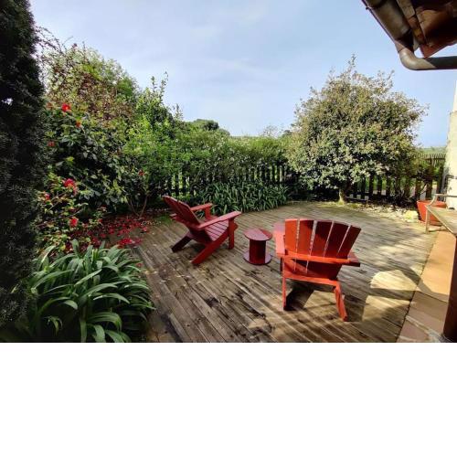 Precioso apartamento con jardín