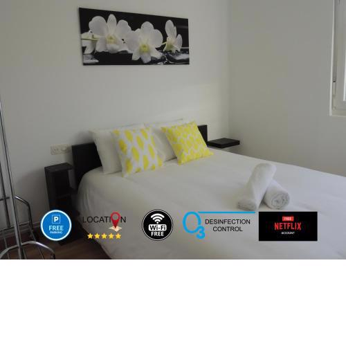 Precioso piso en Oviedo, Parking, Wifi y Netflix By DeLabra Apartments