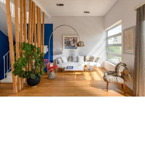 Premier Artful City Loft with Terrace, Near Beach