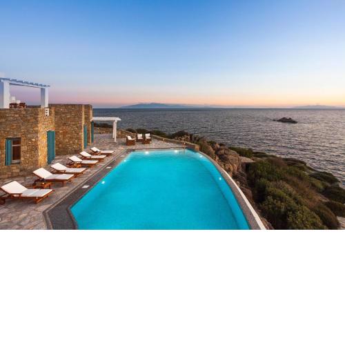 Presidential Mykonos Villa Villa Poseidonia 5 Bedrooms Stunning Sea Views Psarrou